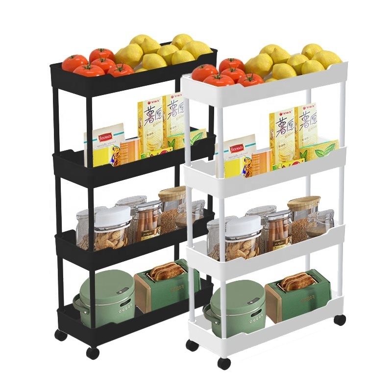 Trade Guarantee Giantex 2-tier Mobile Serving Cart Foldable Storage Portable Drawer Rolling Storage Cart