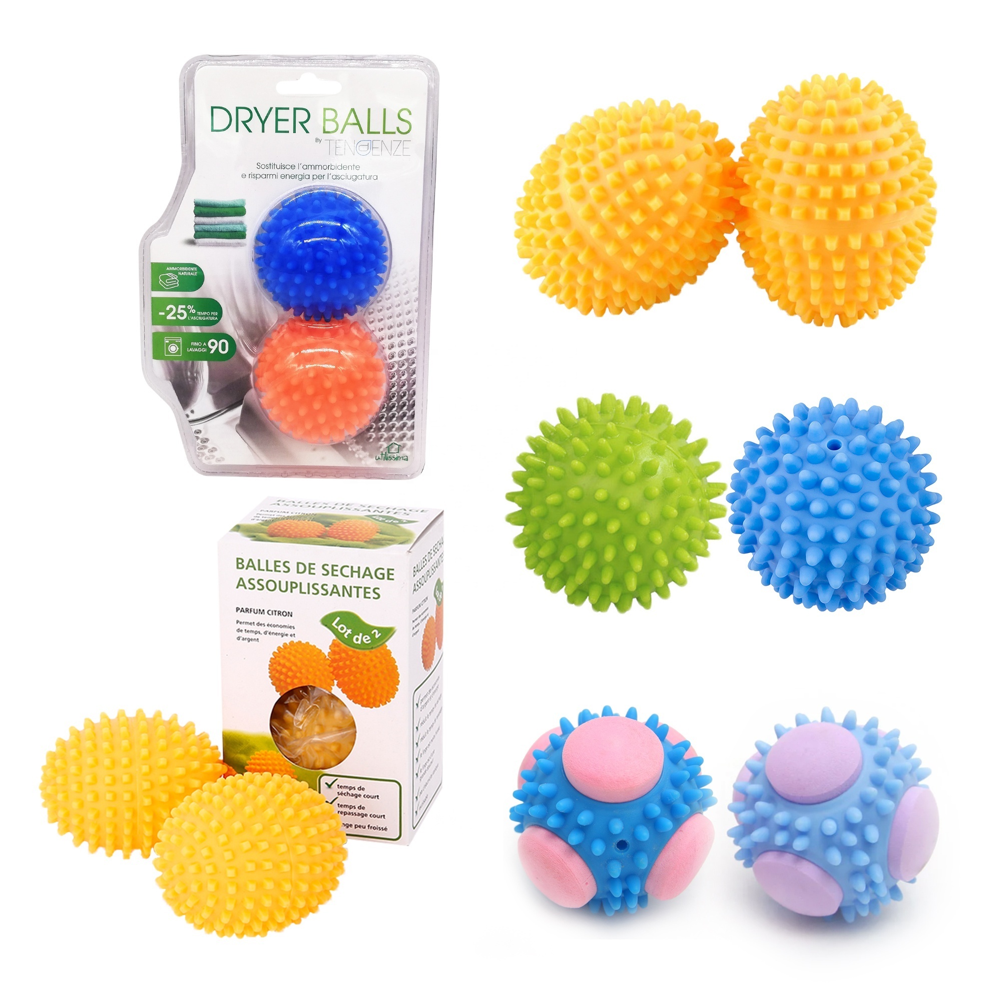 Chemical Free Detergent Dryer Steam Ball