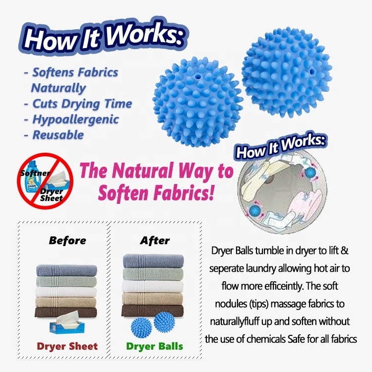 Chemical Free Detergent Dryer Steam Ball