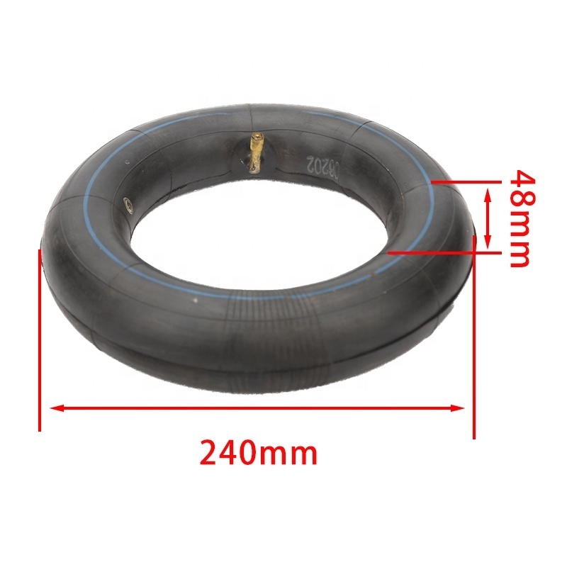 10 Inch 10x2.75-6.5 Off-road Tire Rubber Inner Tube Suitable for Electric Scooter Explosion-Proof Shockproof