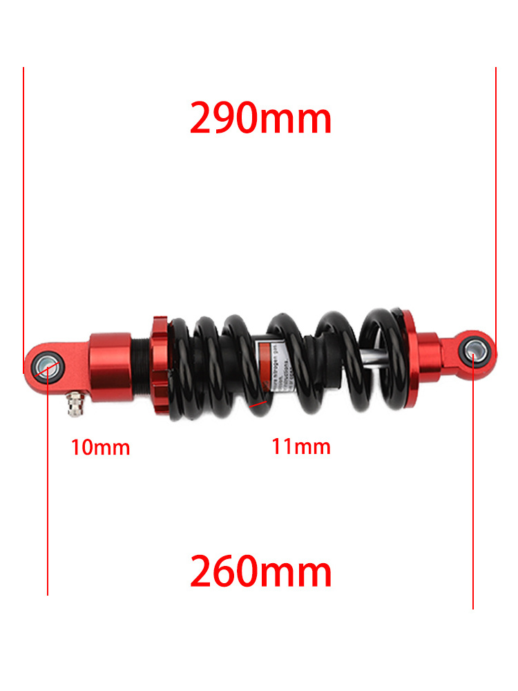 260mm Universal Motorcycle Shock Absorber Rear Suspension Fit For Honda Suzuki Yamaha Kawasaki ATV Go Kart