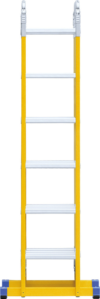 4x6 EN131 Fiberglass ladder multifunction fiberglass step ladder multipurpose ladder