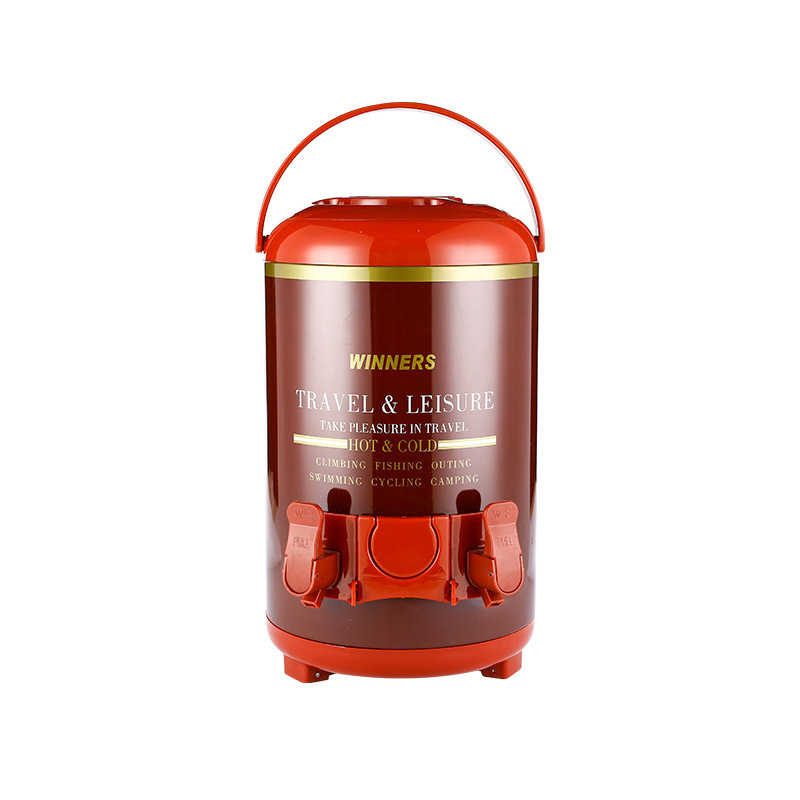 6L 8L 10L insulation barrel 304 stainless steel milk tea bucket milk tea dispenser