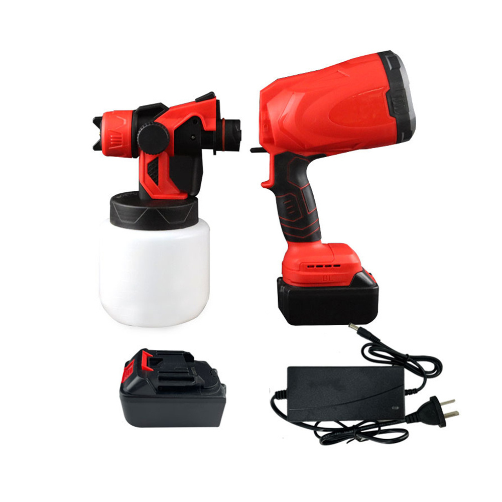 Cordless Electric Automatic Spray Gun For Real Stone Paint Emulsion Paint Handheld Paint Spray Gun