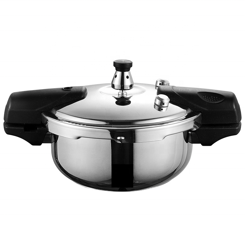 Household 304 Stainless Steel Mini Serving Pressure Cooker Pans for Fire Induction Cooker