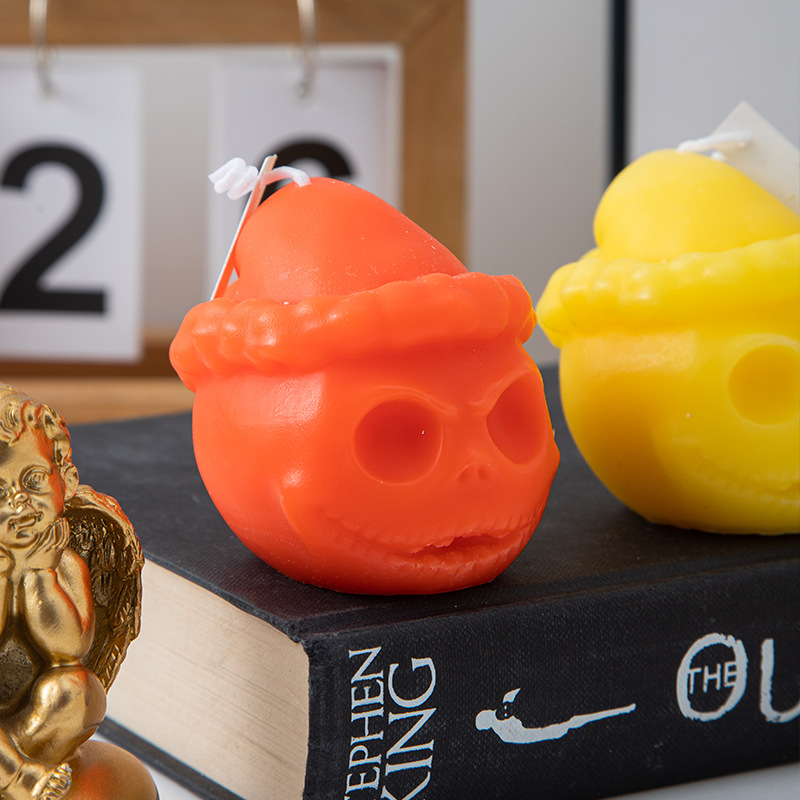 Home Decoration Anniversary Gift Halloween Pumpkin Aromatherapy Soy Wax Candle