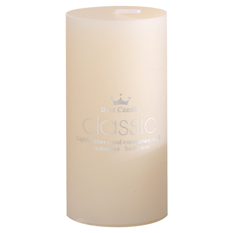 Wholesale Household Hotel Romantic and Tasteless Lighting Emergency White Pillar Candles