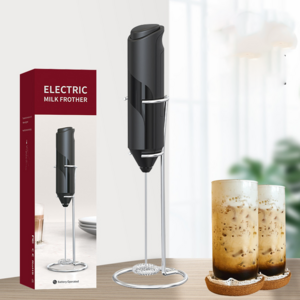 Electric Portable Coffee Milk Frother Usb Rechargeable Coffee Grinder Multifunctional Handheld Wireless Milk Frother