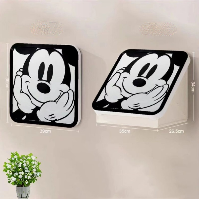 Bathroom Decorate Mural Punch-Free Wall Mounted Hanging Folding  Waterproof Cabinet Storage Box For Storage Clothes