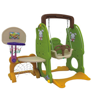 YL-6401 Mini Backboard and Swing Together Kids Indoor Patio Swing Chair