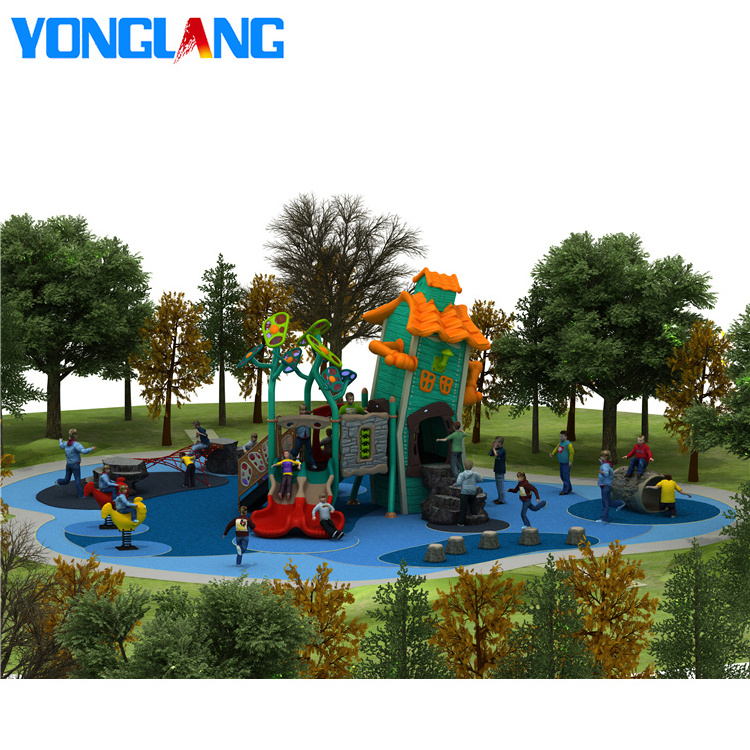 YL-W018 Children Play Game Sports Kids Playground Outdoor Used Commercial Playground Equipment For Sale