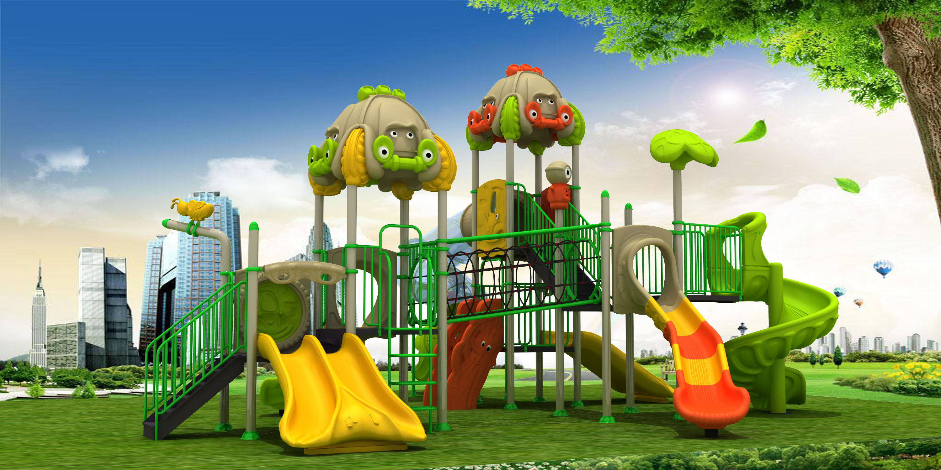 3-15 Years Kids Play Amusement Old School Toys Equipment Out Door Playground For Sale