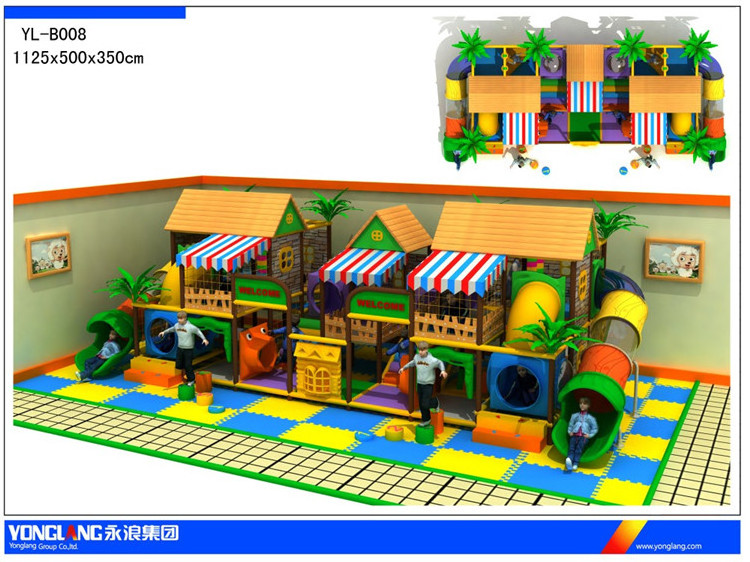 YL-B008 Children Happy Castle Fantastic Kids Amusement Indoor Park Playground For Indoor Commercial Amusement Park