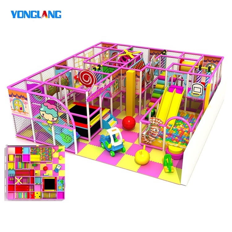 Customized Popular Juegos Para Ninos Children Colorful Commercial Kid Soft Play Indoor Playground