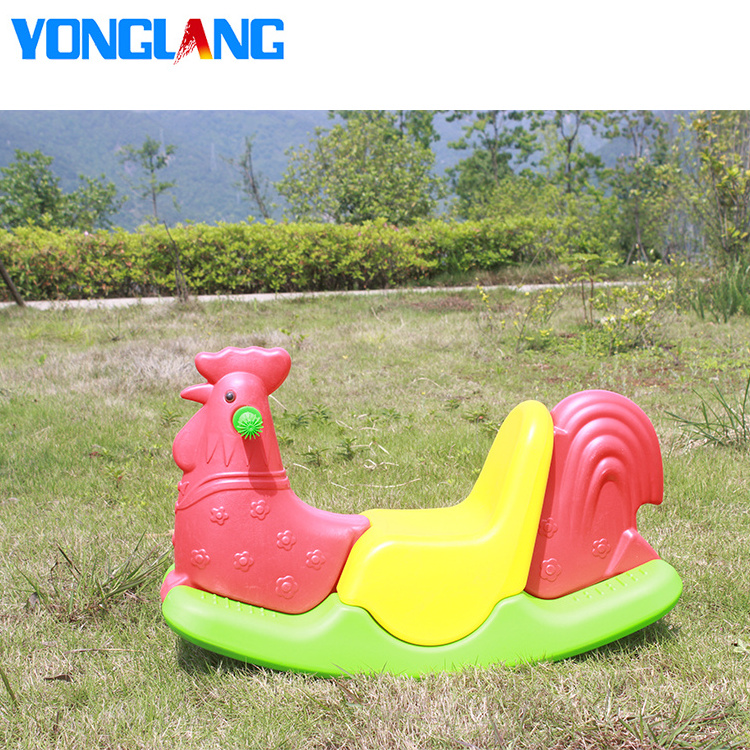 YL-027-02 New Products Outdoor Indoor Plastic Cheap Kids Rocking Horse