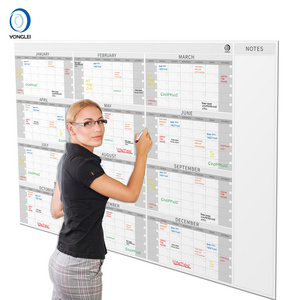 015-1A1 Jumbo dry erase wall calendar print large size wall calendar 365 day calendar