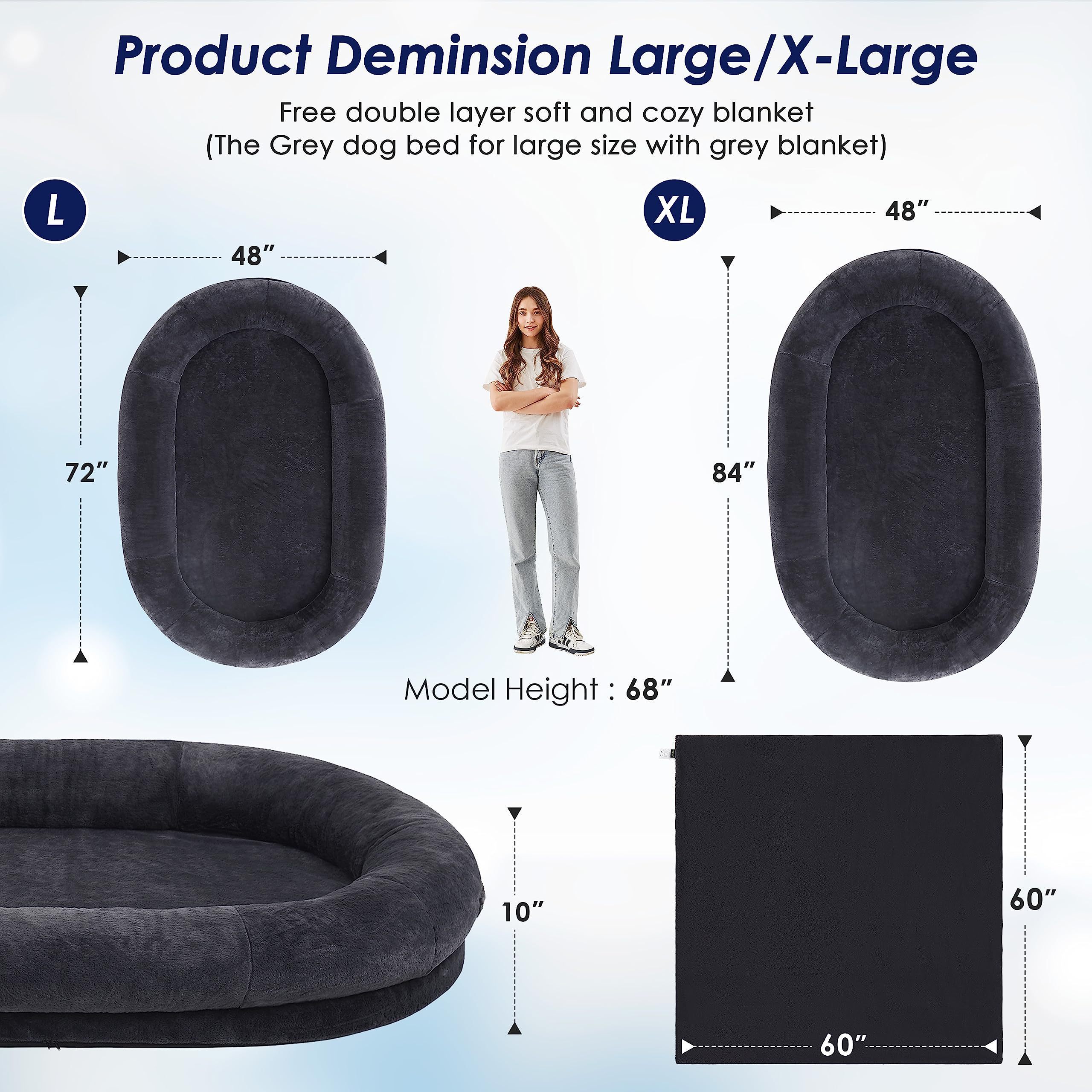 Wholesale Human Dog Bed, big lots living room, bedroom sleeping room tatami super large giant bean bag 10ft sofa bed chairs