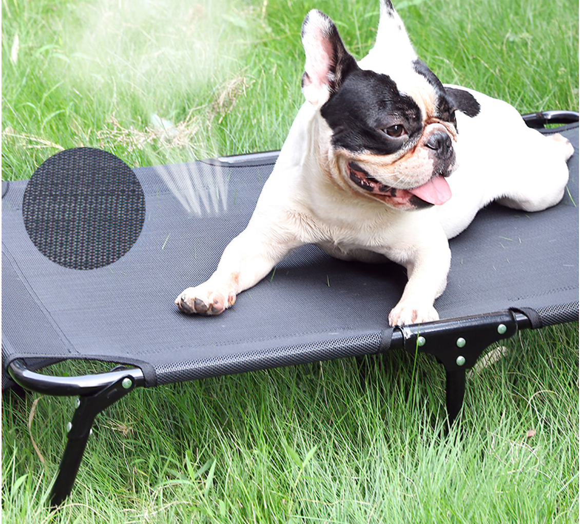 Portable Foldable Cooling Indoor Outdoor Camping Pet Hammock for Cat Dogs Elevated Raised Dog Pet Bed Cots Elevated dog bed