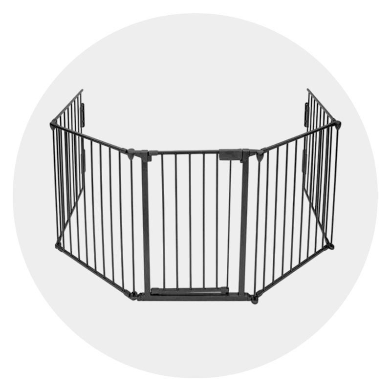 Most popular products china Portable Indoor DIY folding combination free metal dog pet fences indoor