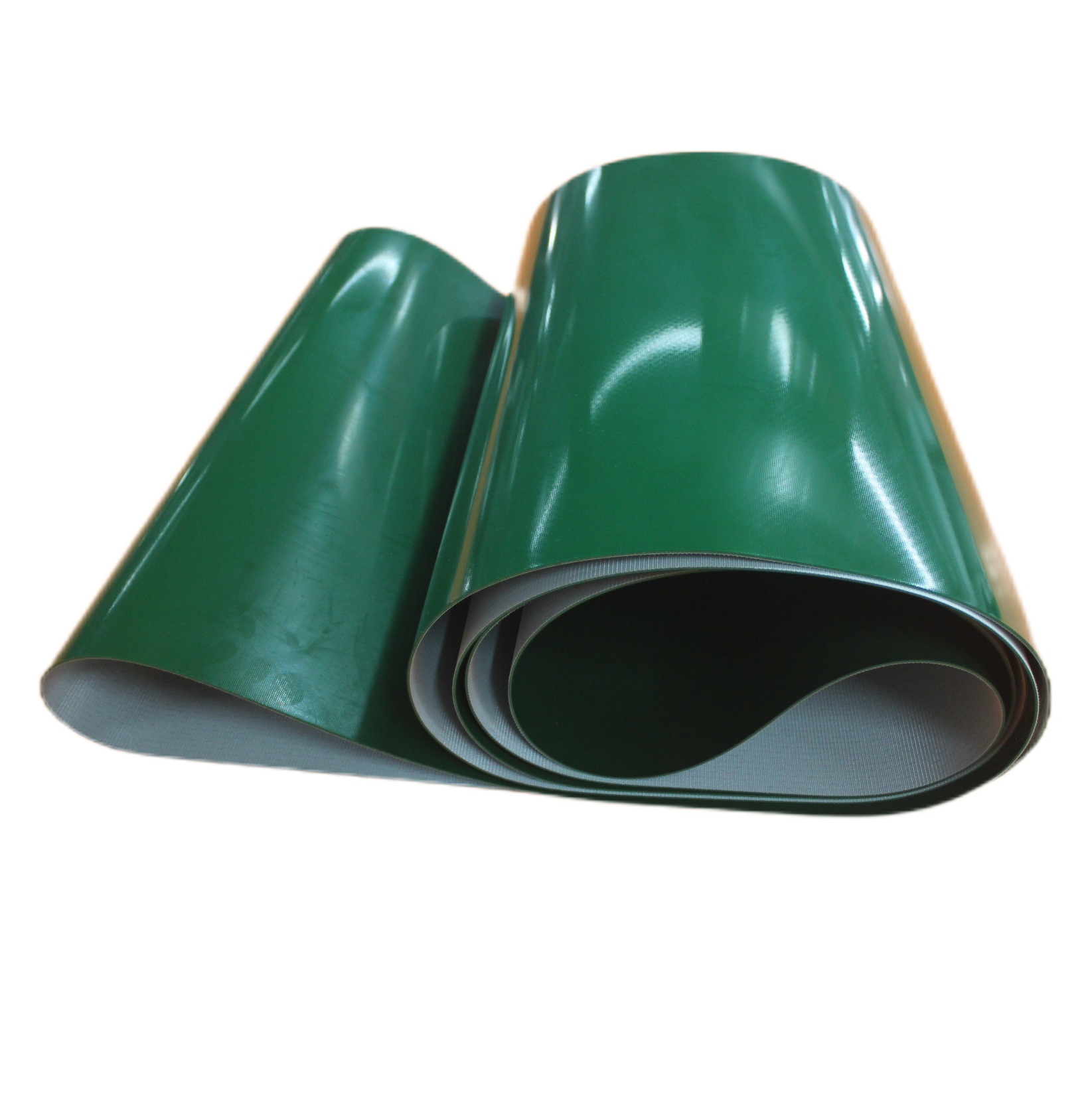 YONGLI Anti-Static green 2mm 3mm pvc conveyor belt price strength industrial pvc belts