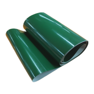 YONGLI Anti-Static green 2mm 3mm pvc conveyor belt price strength industrial pvc belts