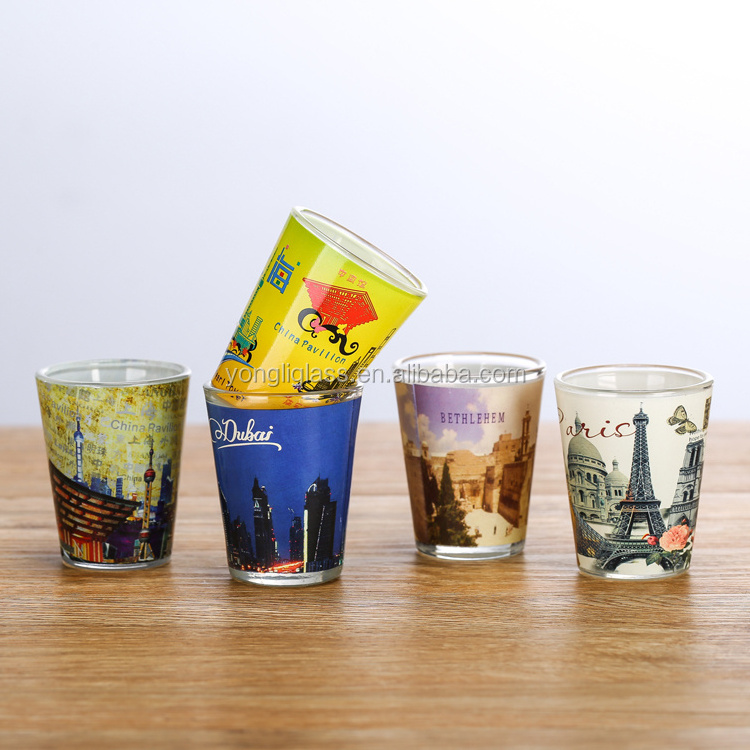 Mexico tequila glass.2 oz custom logo shot glass set, souvenir tourist shot glasses