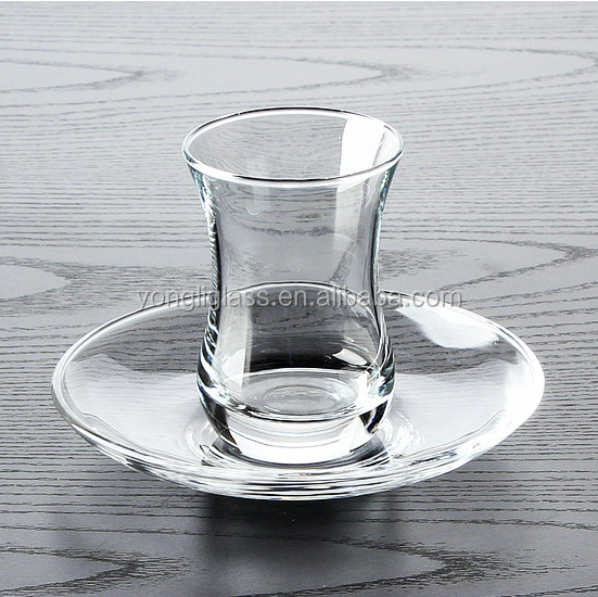 Traditional turkish tea glass cup,tea cup sets, tea glass with saucer