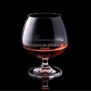 Factory supply new product crystal brandy glass cups with short stem, Brandy Glass snifter & balloon, wedding brandy snifter