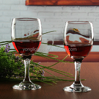 Elegant Party Drinking Glassware, Classic Crystal Clear Wine Glasses,  Lead-Free Red Wine Goblet