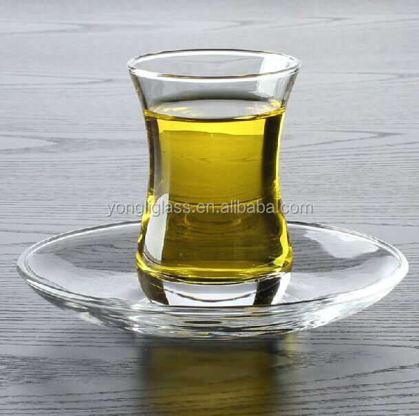 Traditional turkish tea glass cup,tea cup sets, tea glass with saucer