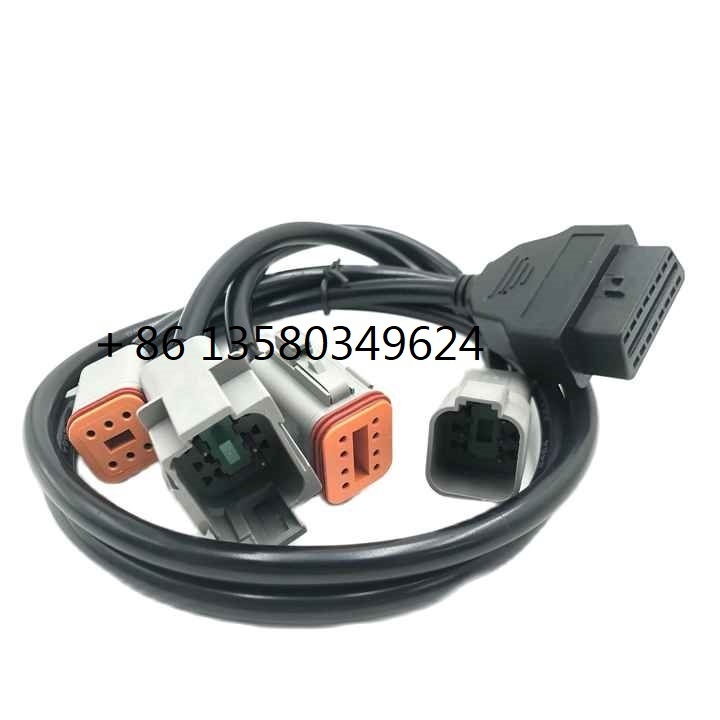 high-qualityGenerator sets Diagnostic Connect Cable 6+8 Pins cable is OEM for Generator Engine for Volvo-Penta Industrial diagno