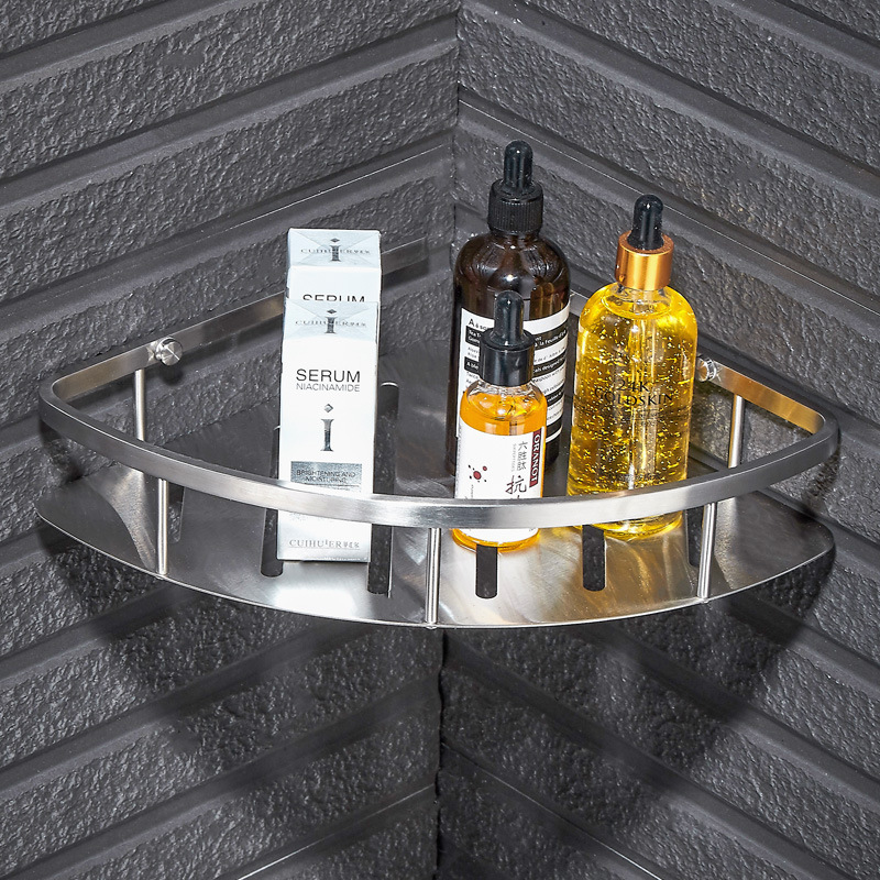 High Quality Custom Adhesive No drilling Bathroom Shower Caddy/bathroom Shelf/ Bathroom Rack