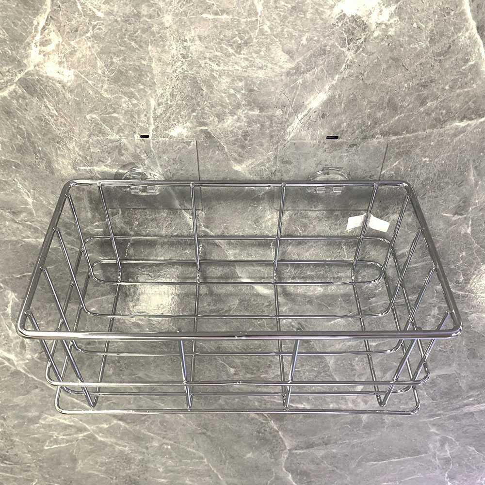 stainless steel bathroom shelve shower shelf caddy storage basket shower