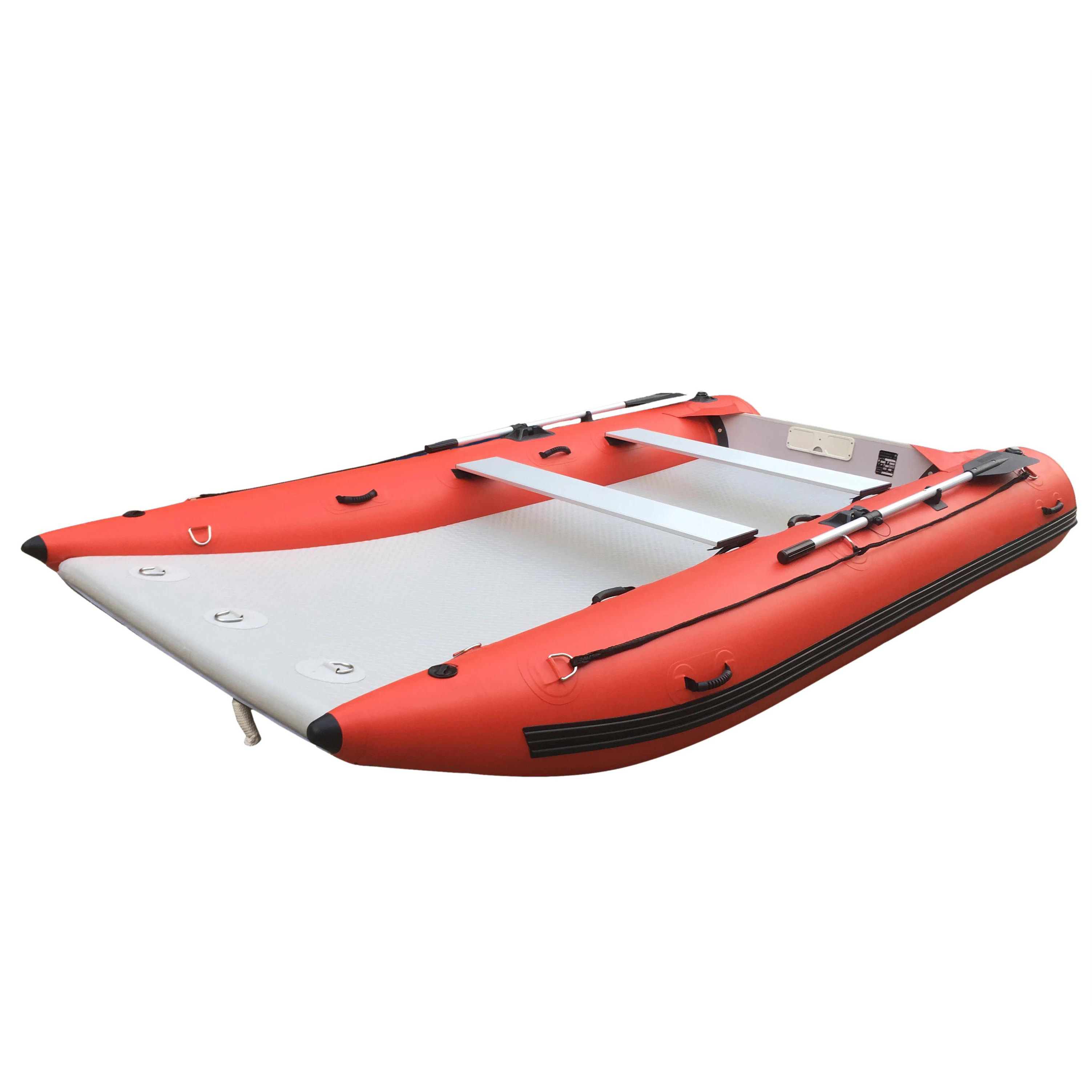 Best Seller 4.0mm PVC 0.9mm High Speed catamaran boat  for sale