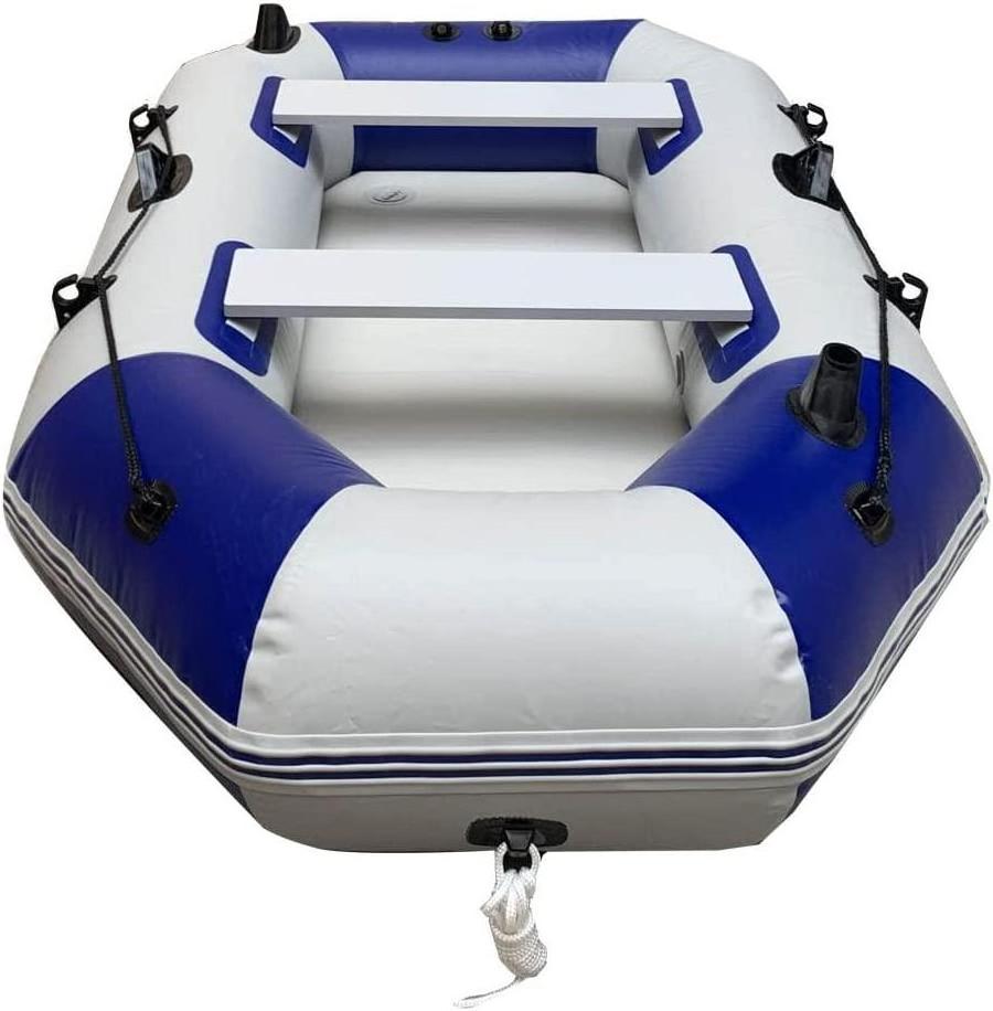 Drop-stitch floor 6.6ft 200 cm  fishing boat 0.7MM PVC inflatable fishing boat