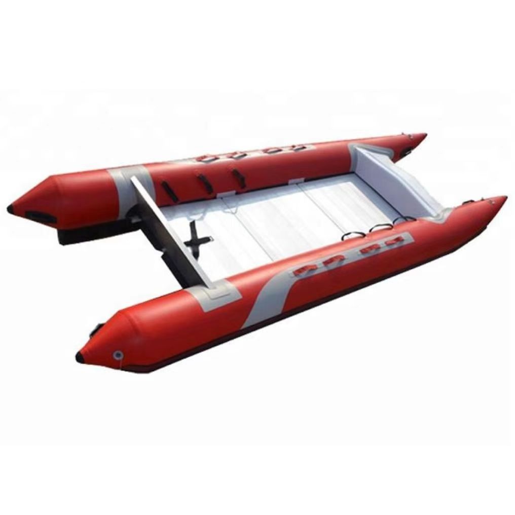 Best Seller 4.0mm PVC 0.9mm High Speed catamaran boat  for sale