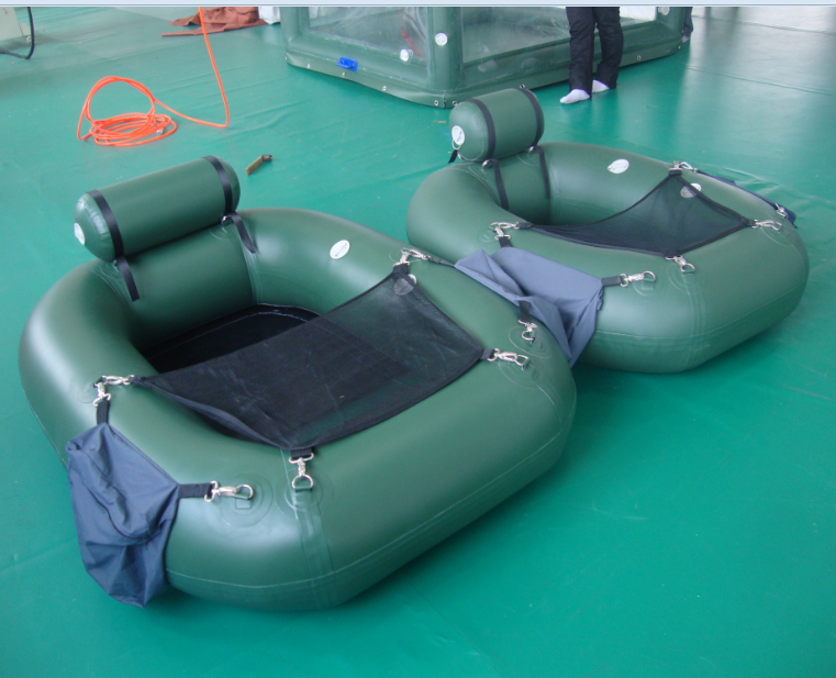 1 Person Fishing Boat Inflatable Portable Small Mini Fishing Boat For Fishing