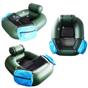 1 Person Fishing Boat Inflatable Portable Small Mini Fishing Boat For Fishing