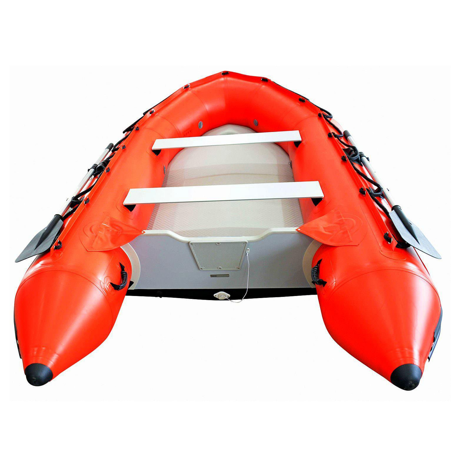 14.1ft Inflatable Boat Inflatable Kayak 2 Persons Canoe Fishing Inflatable Poonton Boat