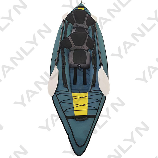 2 Color Low Moq 3 Person Kayak Inflatable Fishing Boat Canoe Plastic Boat Kayak 2 Personas Kayak 10ft