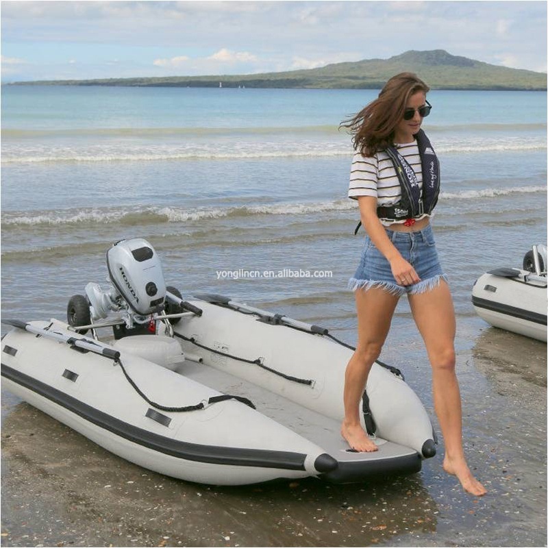 Fishing High Speed Rubber PVC/Hypalon Rowing Small Thundercat Folding Catamaran Boat