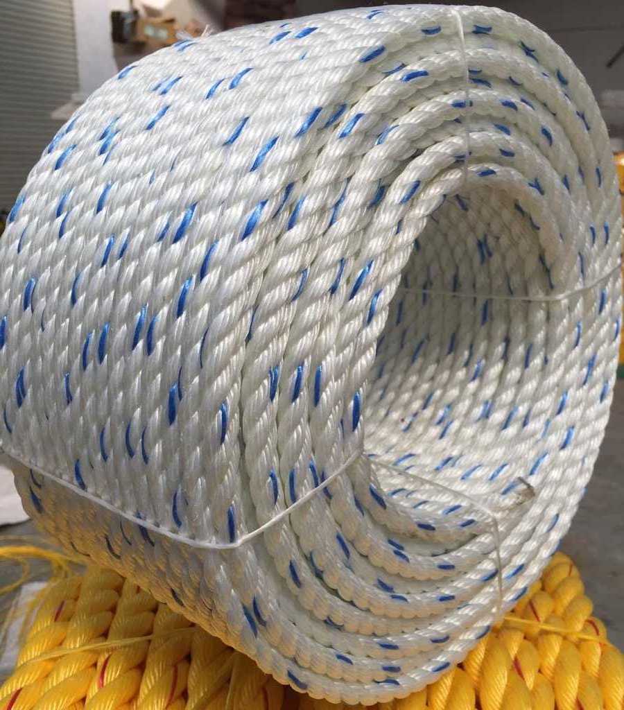 High-strength polyethylene cargo side rope sea rope cable linen rope