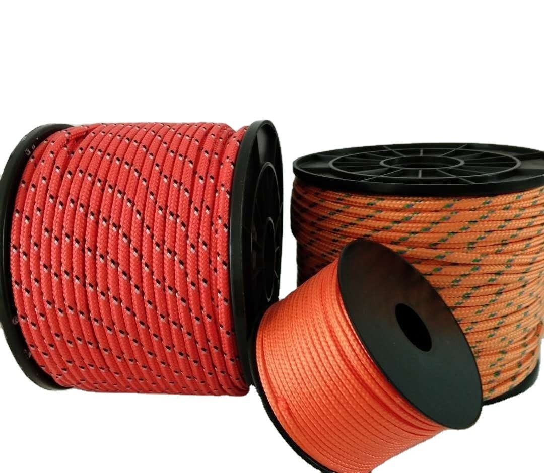 Polypropylene non-woven round core rope handmade DIY woven rope outdoor tent with PP rope