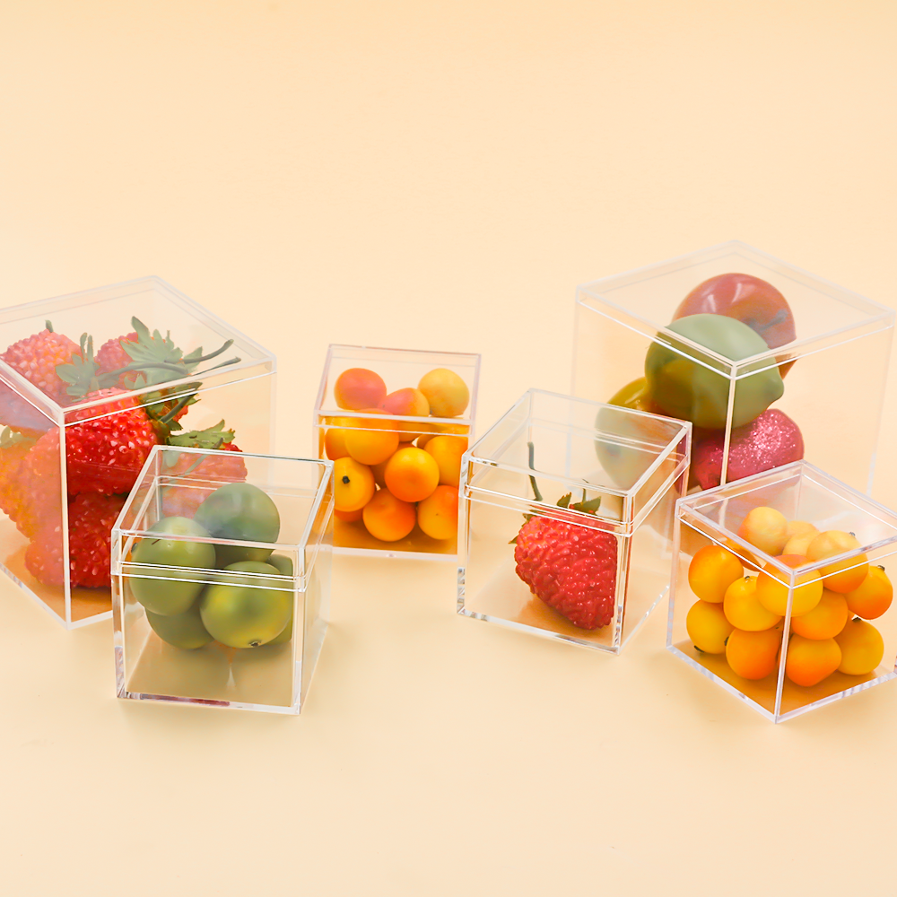 Yongli Food Grade Reusable Clear Boxes Case Plastic Box Pp Dessert Hard Packaging For Gift Pack