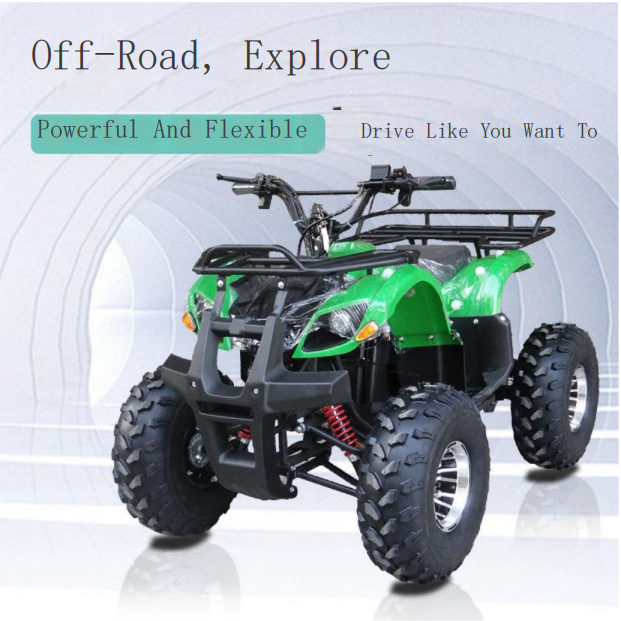 1000W Quad ATV Thickened Frame ATVS UTVS 4x4 60V ATVS UTVS For Adults