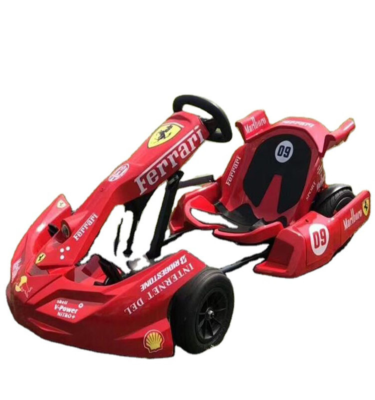 Good Quality 4 Wheel  Electric Go Carts Racing Karts Sets For Adults Racing  kart Diy go-kart