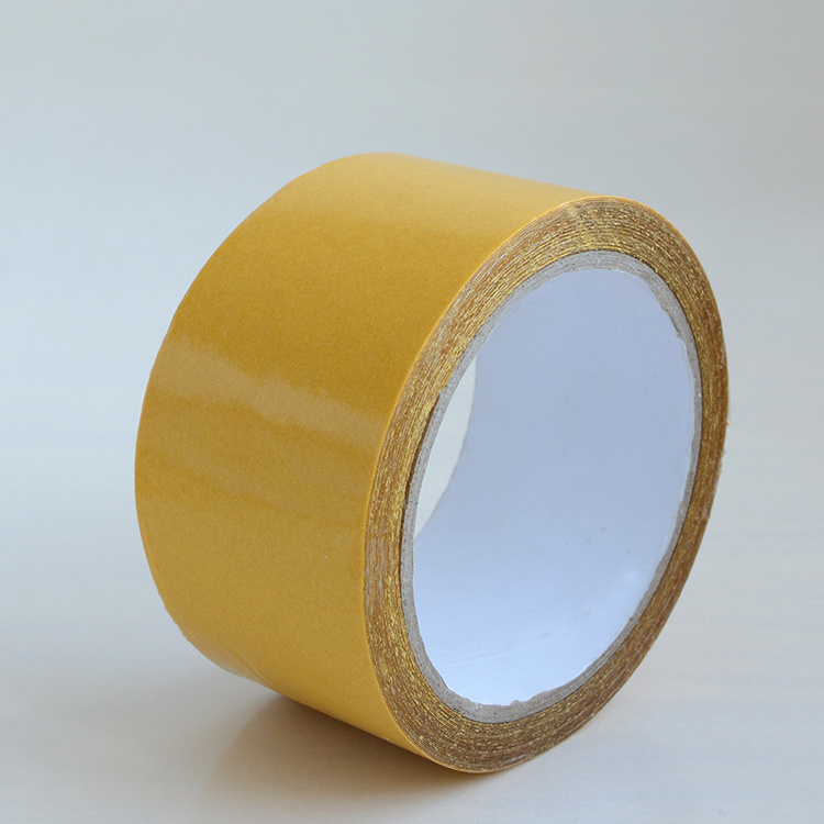 Waterproof Hot Melt Polyester PET Mesh Scrim Transfer Transparent Double Sided Strong Adhesion Acrylic Adhesive Tape