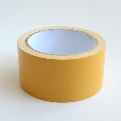 Hot melt waterproof yellow self adhesive double sided cloth splice carpet bonding seaming fixing tape with free sample