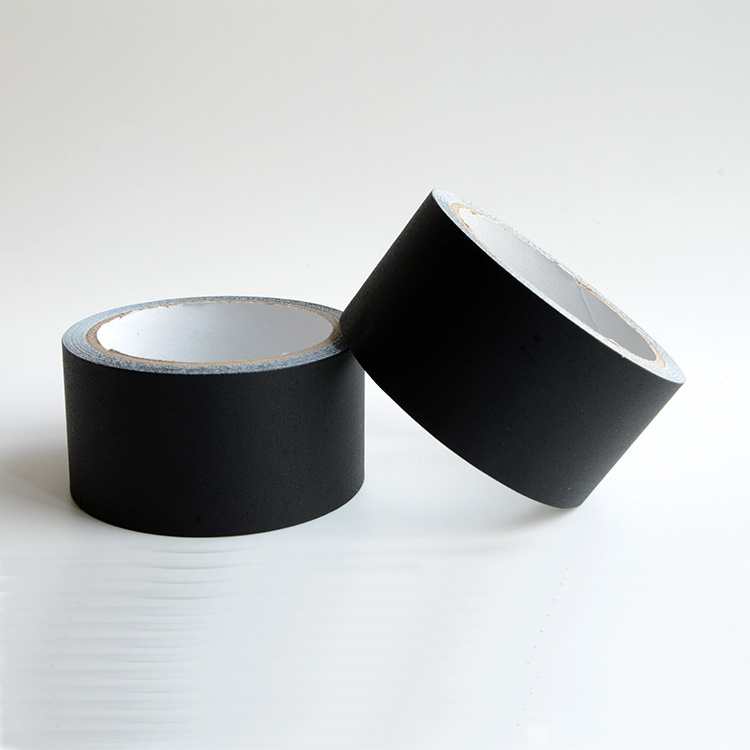 2'' black light reflection rubber adhesive residual freely custom logo cloth gaffers gaffer tape for wiring harness fixing