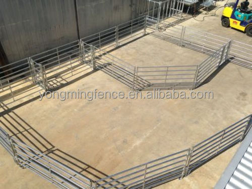 Round cattle pen cattle panels cattle yard portable livestock panels for sale